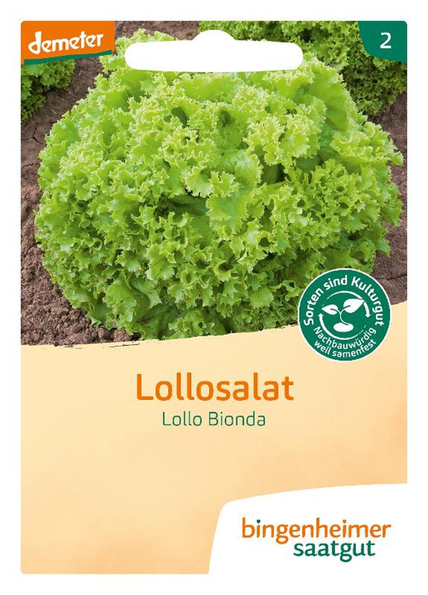 Produktfoto zu Bingenheimer Saatgut - Lollosalat