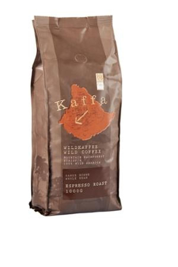 Produktfoto zu Kaffa - Wildkaffee Espresso, ganze Bohne - 1kg