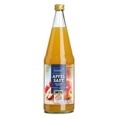 Produktfoto zu b*Apfelsaft naturtrüb - 1l
