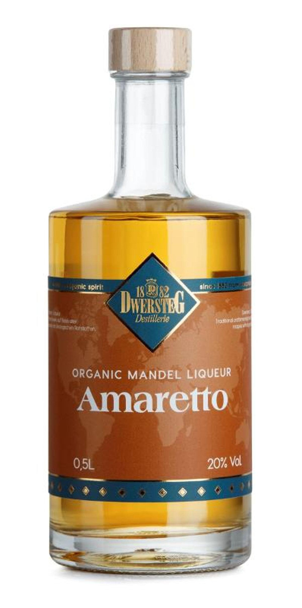 Produktfoto zu Dwersteg Destillerie - Amaretto 20% - 0,5l