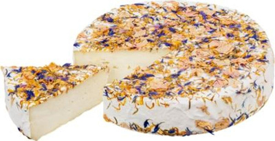 Produktfoto zu Monte Ziego - Ziegenbrie Blüten, 45% Fett i. Tr.