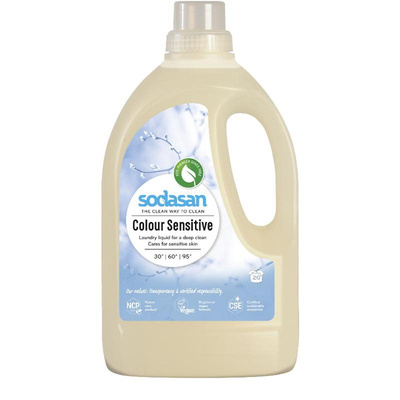 Produktfoto zu Sodasan - Color Waschmittel Sensitiv - 1,5l