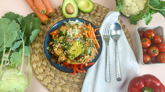 Sommerrollen Salat