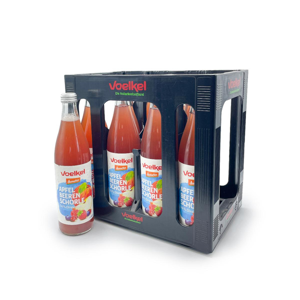 Produktfoto zu Apfel Beere Schorle - 10 x 0,5l
