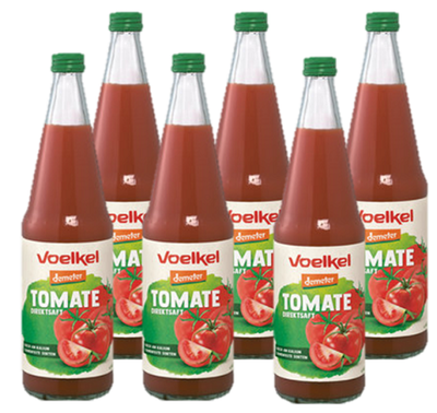 Produktfoto zu Voelkel - Tomatensaft - 6 x 0,7l