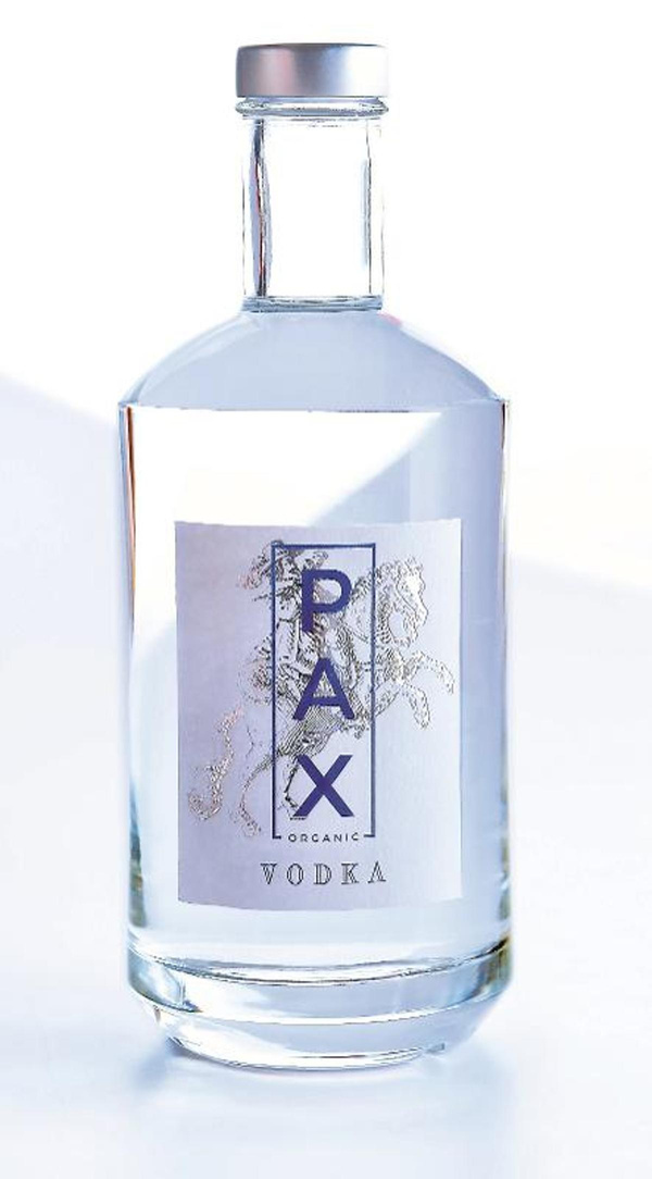 Produktfoto zu Dwersteg Destillerie - PAX Organic Vodka 40 % - 0,7l