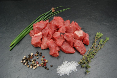 Produktfoto zu Angus Gulasch, ca. 500g