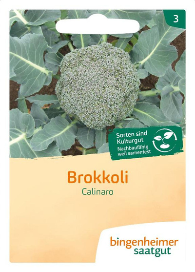 Produktfoto zu Bingenheimer Saatgut - Brokkoli Calinaro