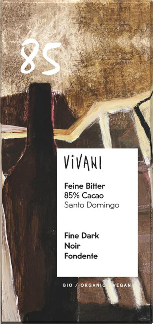 Produktfoto zu Vivani - Feine Bitter mit 85% Cacao - 80g