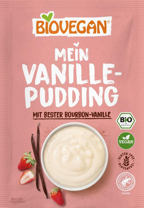 Produktfoto zu Biovegan - Puddingpulver Vanille - 36g