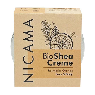 Produktfoto zu Nicama - Sheacreme Rosmarin Orange - 50ml
