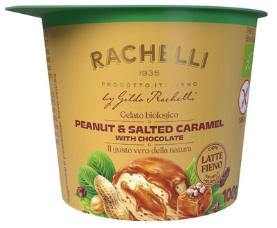 Produktfoto zu Gildo Rachelli - Peanut & Salted Caramel Eis - 125ml