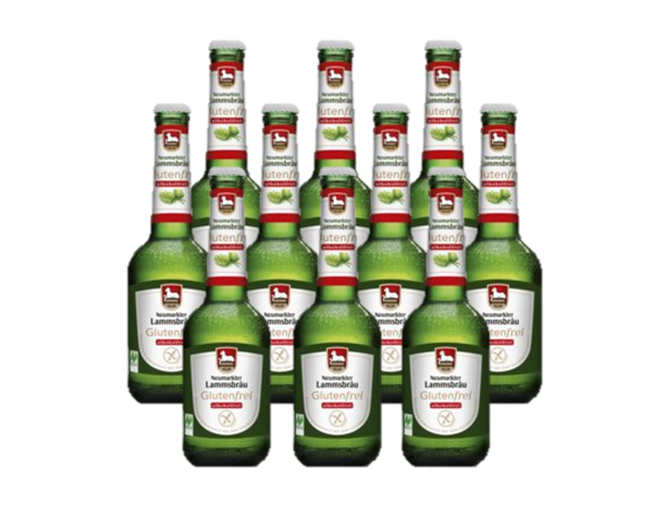 Produktfoto zu Lammsbräu - alkohol- & glutenfrei - 10 x 0,33l