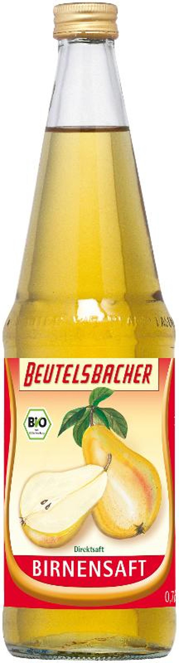 Produktfoto zu Beutelsbacher - Birnensaft klar - 0,7l