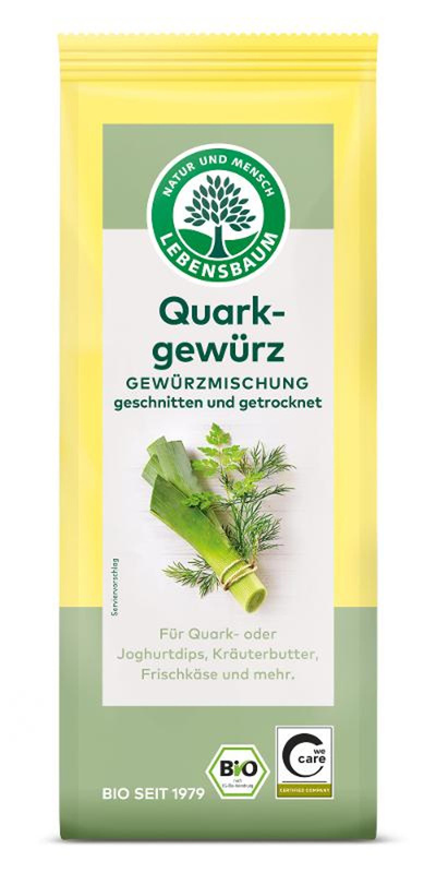Produktfoto zu Lebensbaum - Quarkgewürz - 30g