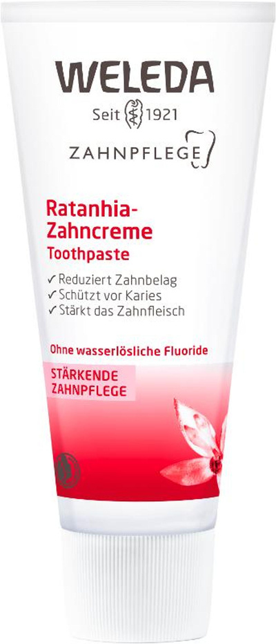 Produktfoto zu Weleda - Ratanhia Zahncreme - 75ml