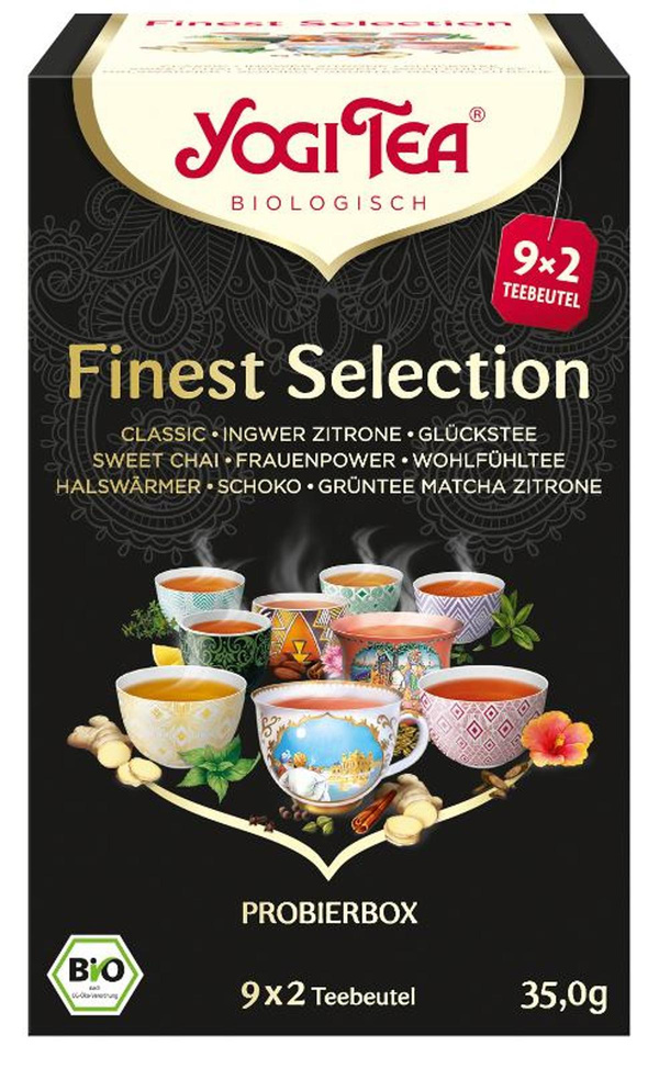 Produktfoto zu Yogi Tea - Finest Selection - 18 Beutel