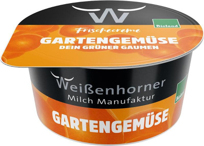 Produktfoto zu Weißenhorner - Gartengemüse Frischecreme - 150g