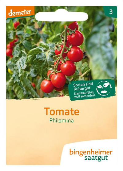 Produktfoto zu Bingenheimer Saatgut - Tomate Cocktail Philamina