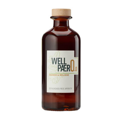 Produktfoto zu Feinbrennerei Sasse - WellPaero Ingwer Melisse (0,0% Vol) - 350ml