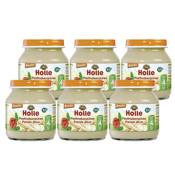 Produktfoto zu Holle - Pastinakenpüree - 6 x 125g