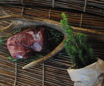 Produktfoto zu Hirschbraten, ohne Knochen, ca. 1,25kg