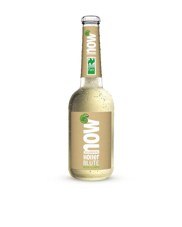 Produktfoto zu now - Holler Blüte - 0,33l