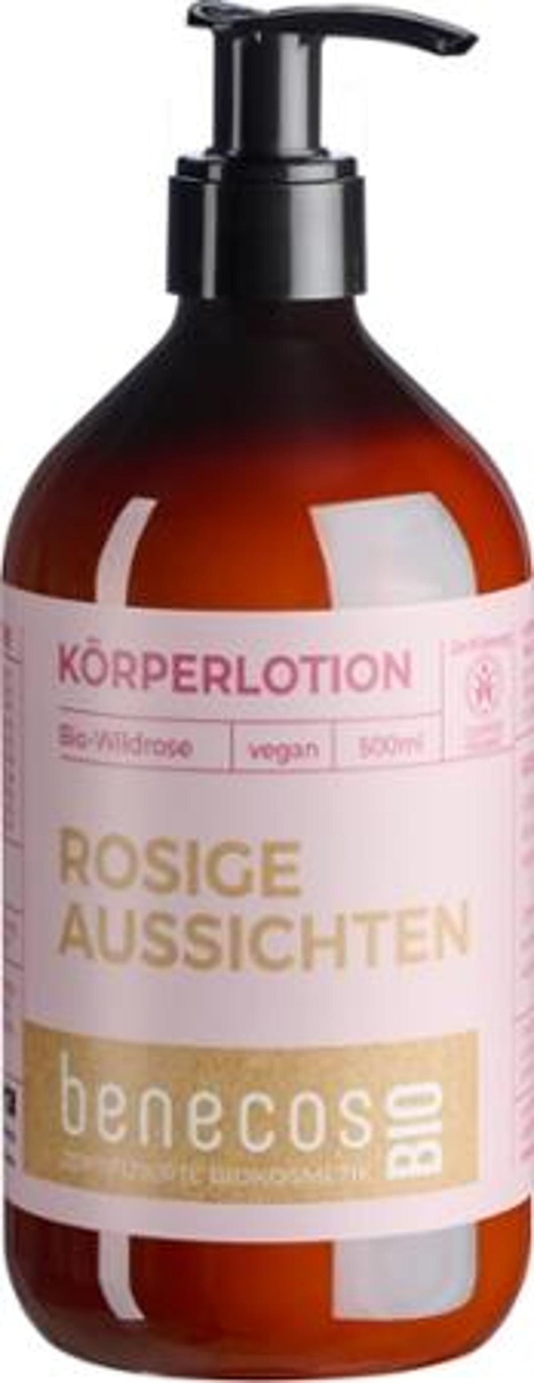Produktfoto zu Benecos - Körperlotion Wildrose ROSIGE AUSSICHTEN - 500 ml