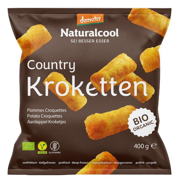 Produktfoto zu Natural Cool - Country Kroketten, tiefgekühlt - 400g