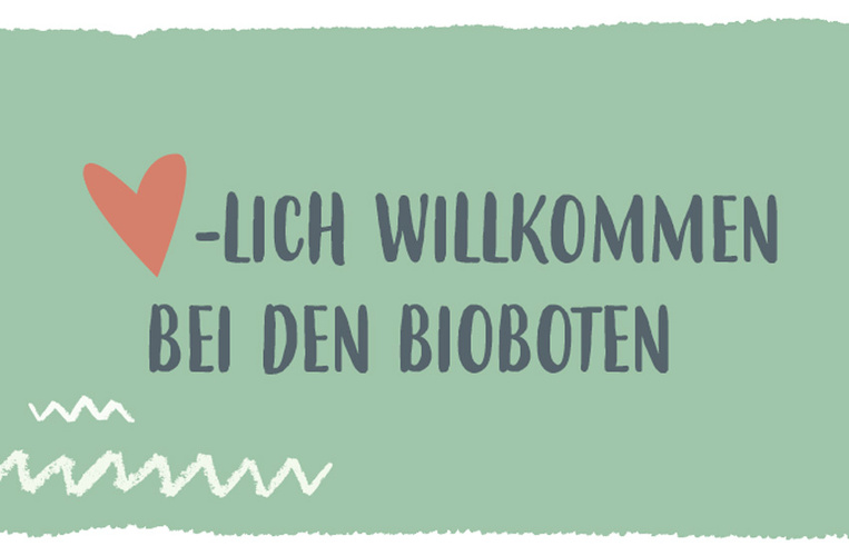 Website-Navigation mit Benutzermenü. Text: "Mein Profil, Bestellübersicht, Lieferpausen, Meine Abos, Logout".