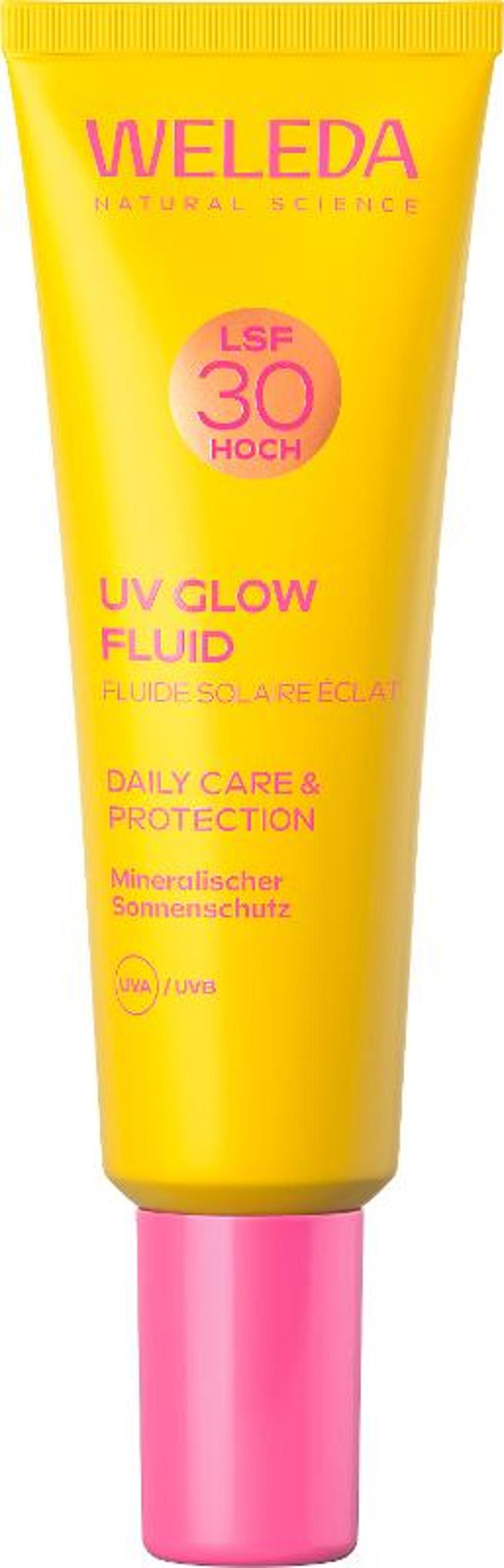 Produktfoto zu Weleda - Glowy UV Fluid LSF 30 - 30ml