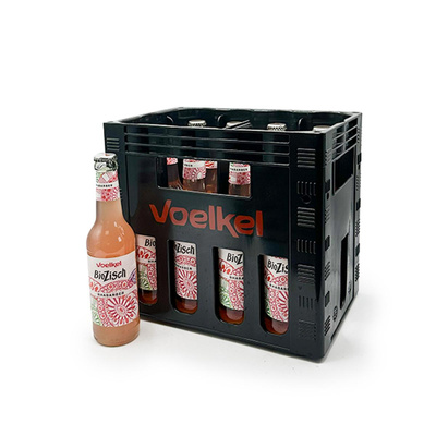Produktfoto zu Voelkel - Bio Zisch Rhabarber - 12 x 0,33l