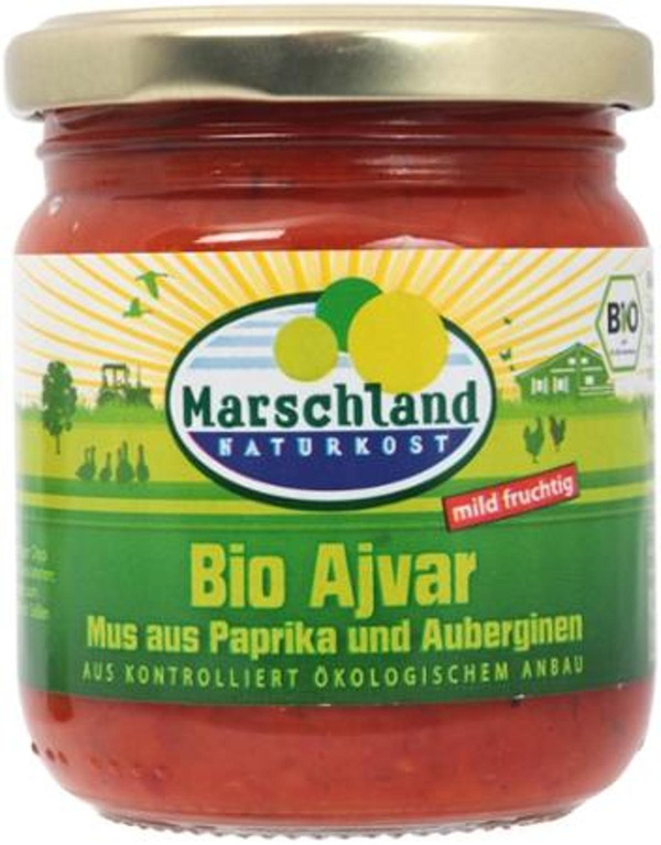 Produktfoto zu Marschland - Ajvar mild - 200g