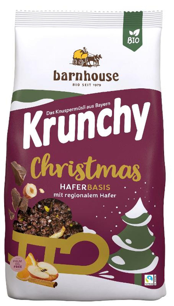Produktfoto zu Barnhouse - Krunchy Christmas - 375g
