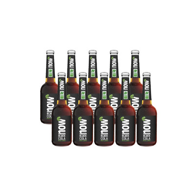 Produktfoto zu now - Black Cola - 10 x 0,33l