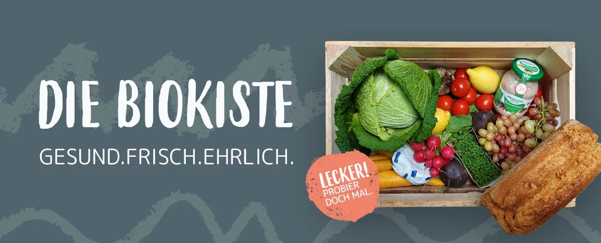 Die Bio Kiste - Gesund.Frisch.Ehrlich.
