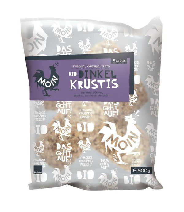 Produktfoto zu Moin - Dinkel Krustis, tiefgekühlt - 5 Stück