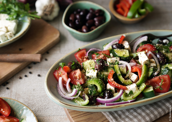 Griechische Bauernsalat