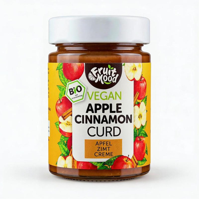 Produktfoto zu Fruit Mood - Apple-Cinnamon Curd - Vegan - 190g