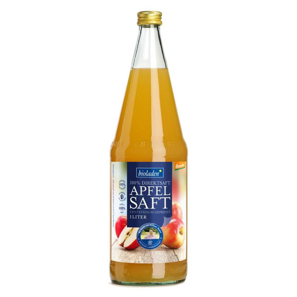 Produktfoto zu b*Apfelsaft naturtrüb - 1l