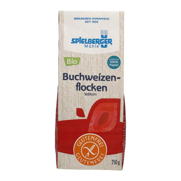 Produktfoto zu Spielberger - Buchweizenflocken, glutenfrei - 250g