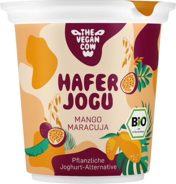 Produktfoto zu The Vegan Cow - Hafer Jogu Mango-Maracuja - 150g