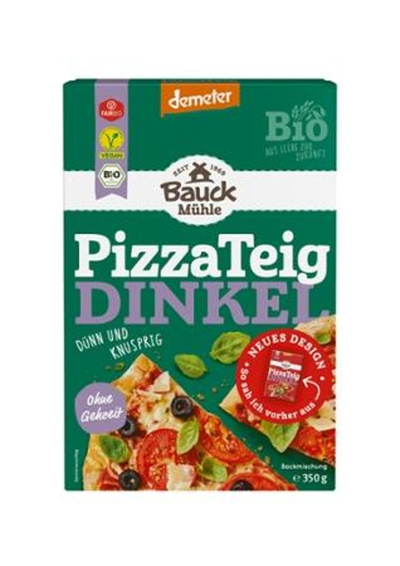 Produktfoto zu Bauck - Dinkel Pizzateig Backmischung - 350g