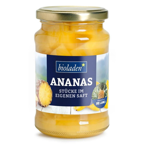 Produktfoto zu bioladen - Ananasstücke - 345 g