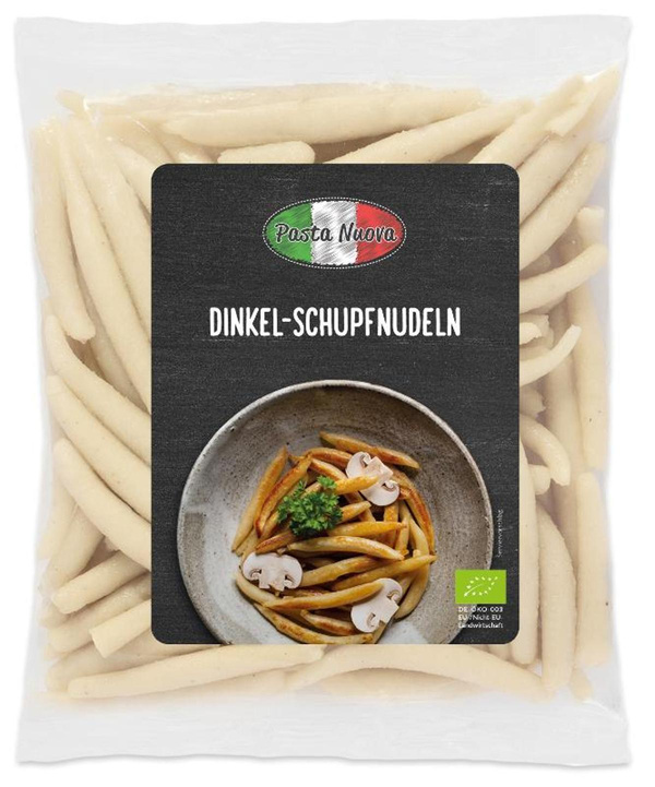 Produktfoto zu Pasta Nuova - Frische Dinkel Schupfnudeln - 400g