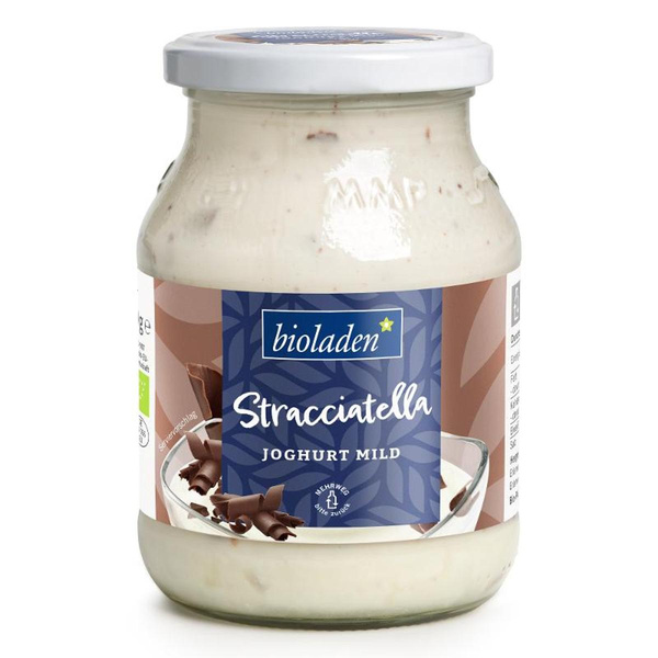 Produktfoto zu bioladen - Joghurt Stracciatella, 3,5% - 500g