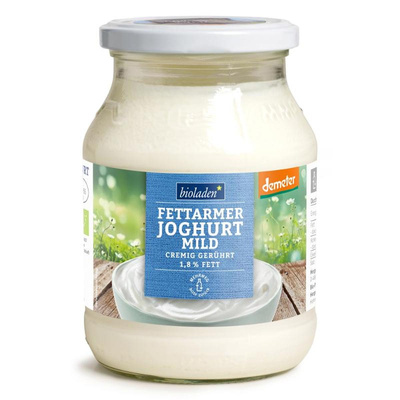 Produktfoto zu bioladen - Fettarmer Joghurt, 1,8% - 500g