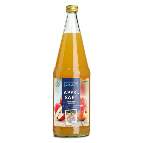 Produktfoto zu b*Apfelsaft naturtrüb - 1l