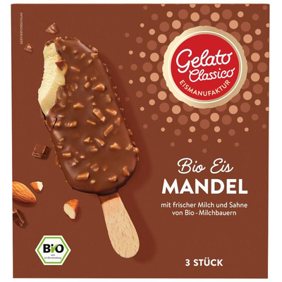 Produktfoto zu Gelato Classico - Stieleis Mandel - 270ml (3 Stück)