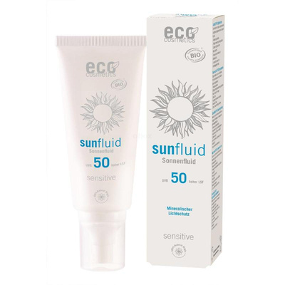 Produktfoto zu Eco - Cosmetics - Sonnenspray LSF 50 sensitive - 100ml